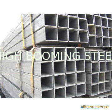 Tubería de acero cuadrada galvanizada caliente para Decoratoin