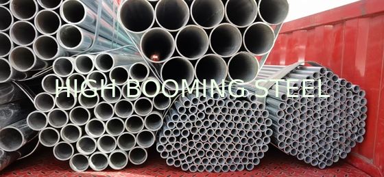 Tubos negros galvanizados calientes de ERW para los muebles