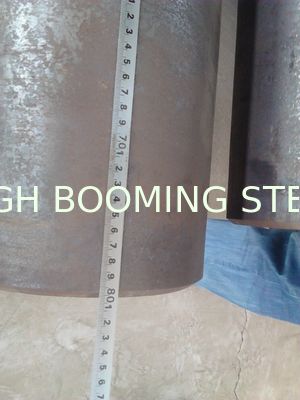 Tubos sin soldadura laminados en caliente de S355JRH EN10025 con los extremos biselados