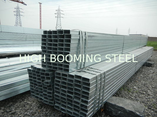 Barra hueco cuadrada galvanizada caliente STKR400