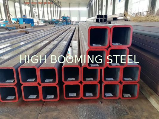 Sección hueco cuadrada soldada con autógena acabada en caliente de EN10210 S355 con tamaño grande