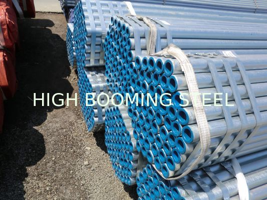 Tuberías de acero galvanizadas calientes de ASTM A53 ERW para las estructuras