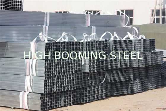 tubos rectangulares pre galvanizados del carbono de HEBEI BORUN