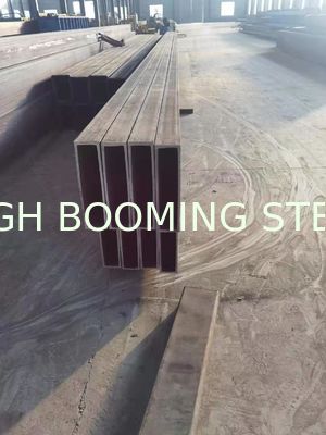 Sección hueco de acero del negro SS400 del acero de China Borun